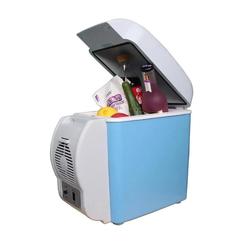 12V 7.5L Car Refrigerator Freezer Mini Portable Multi-Function Dual-Use Cooler Warmer Thermoelectri