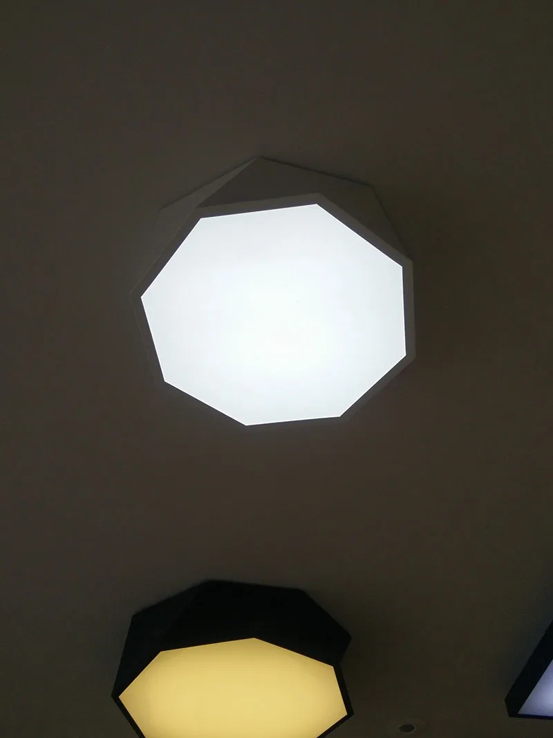 39 cm ventes chaudes creative simple tour de taille forme moderne led ronde plafond lampe toilettes
