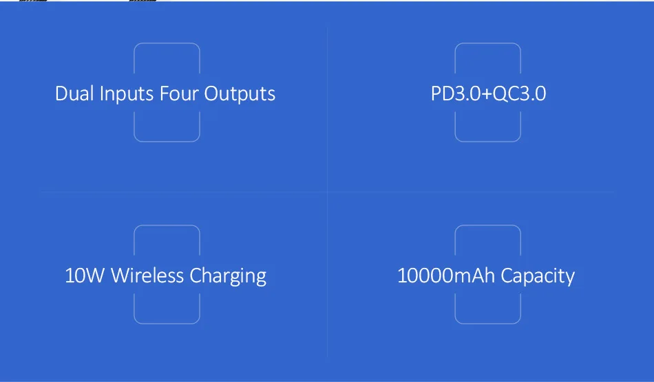 USAMS внешний аккумулятор QC3.0 PD, беспроводное зарядное устройство, 10000 мА/ч, адсорбционный внешний аккумулятор на присоске, быстрая зарядка для iPhone, xiaomi mi, huawei