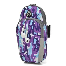 Рыцарь новая камуфляжная сумка для бега, бега, спорта, рук, мобильного телефона, сумка для фитнеса, снаряжение, ремешок на руку, рукав, наручная сумка