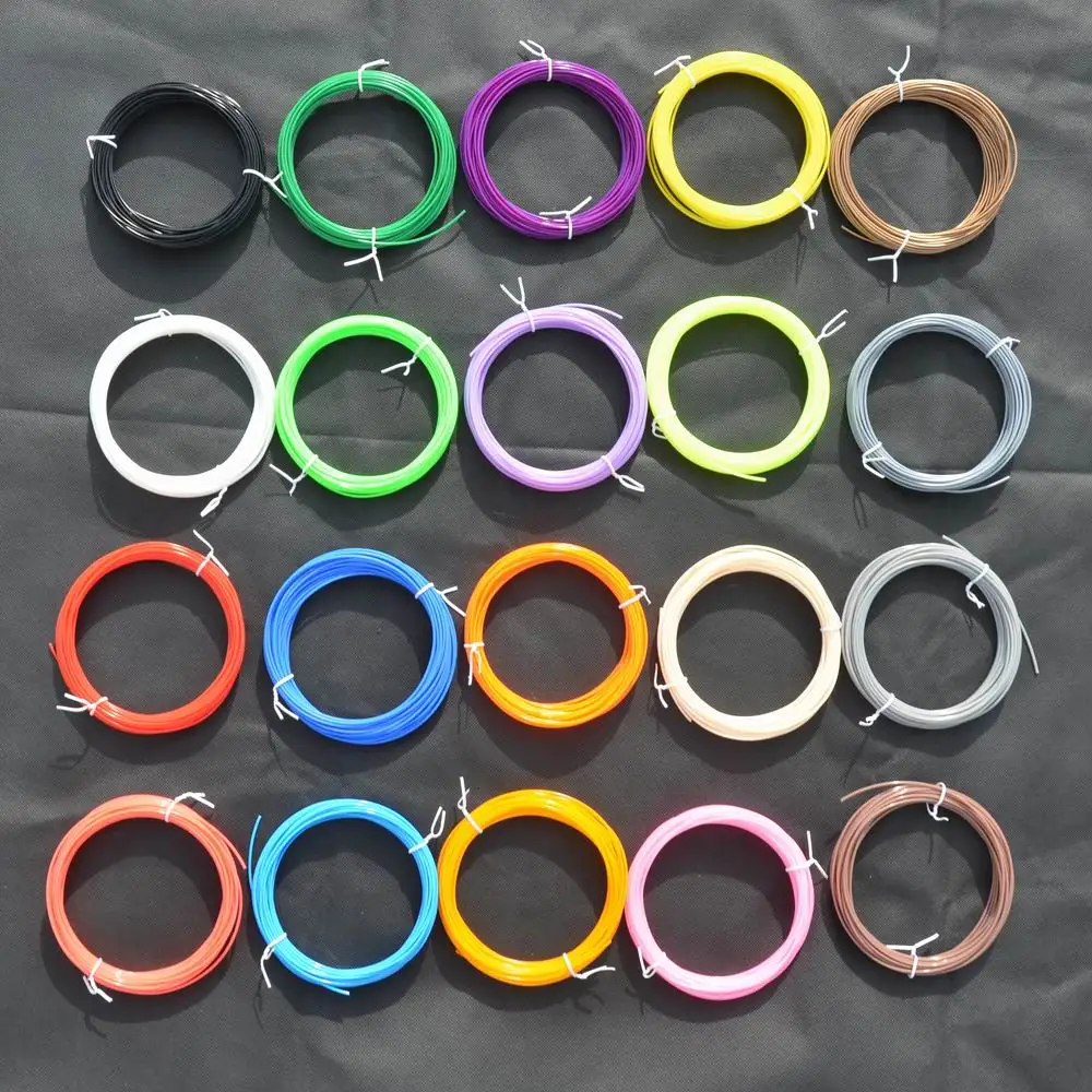 3D нить 10 видов цветов м принтер PLA 1 75 мм для ручки принтер|filament pla|filament pla 1.75mm3d printer