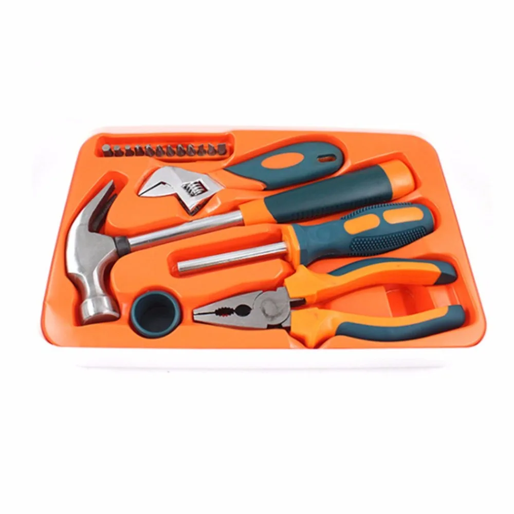 

18PCS/SET Home Multifunctional Electrician Maintenance Manual Combination Hardware Set Household Tool Set Hand Tool