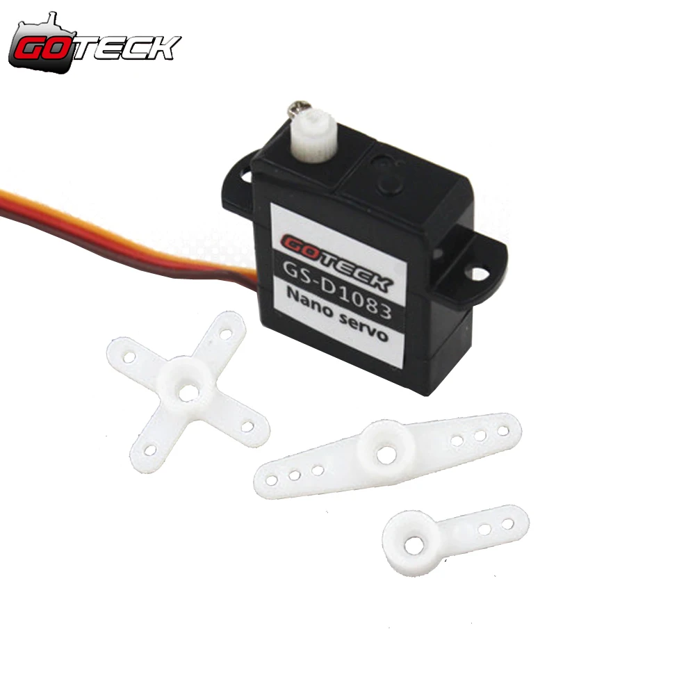 4 шт./лот Goteck GS-D1083 1 83g микро цифровой сервопривод с крутящим моментом 0 07кг-см |
