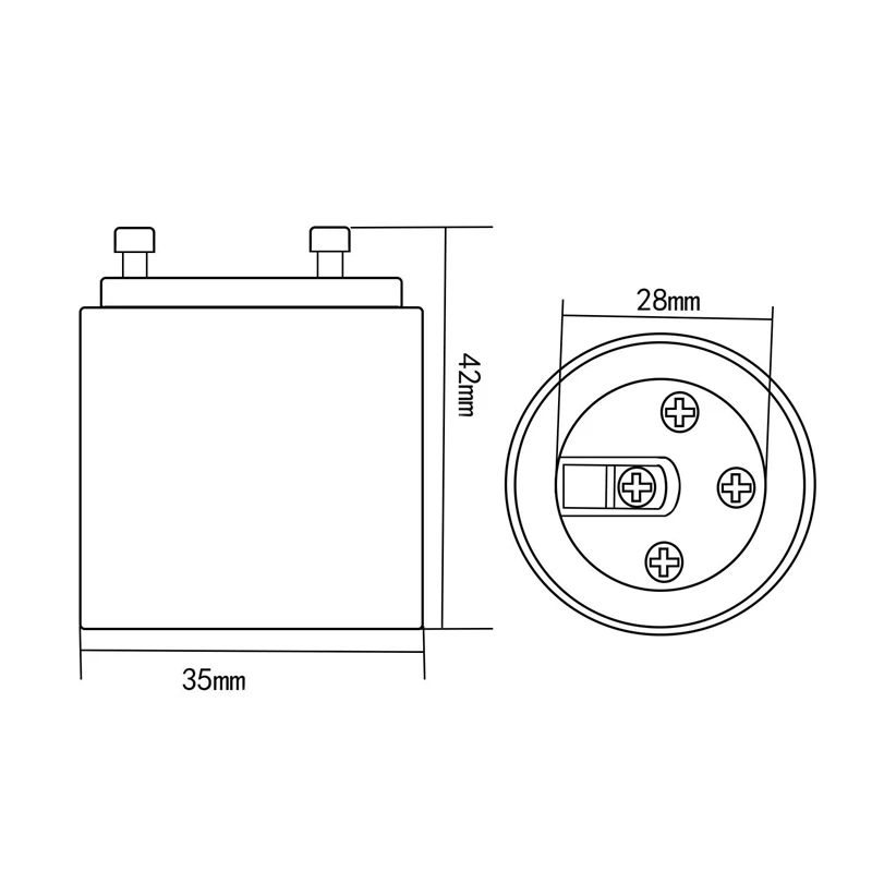 CLAITE 2 шт. GU24 для E27/E26 1000 W 250 V лампы конвертер светодиодный свет розетки светодиодный свет лампы адаптер держатель гнезда