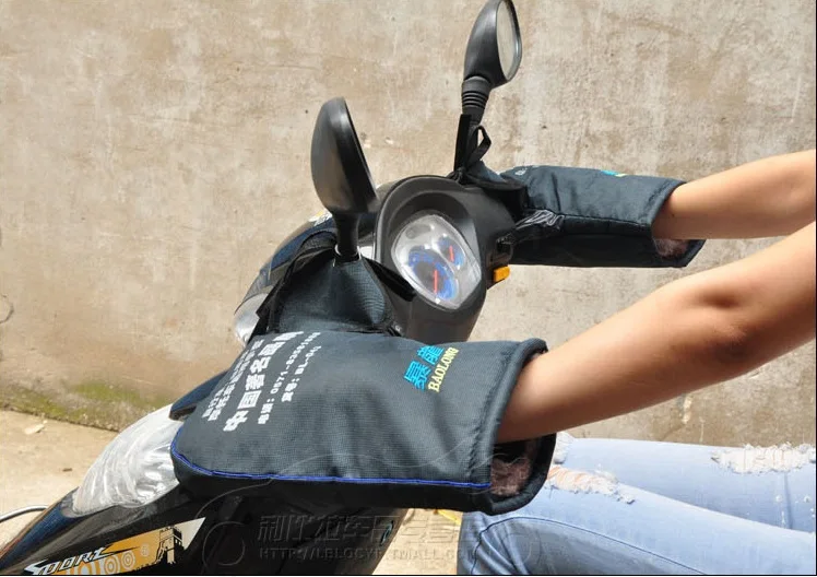 Motorrad Lenker Muffs - Winddichte Handschuhe Mit Abnehmbarem Innenfutter
