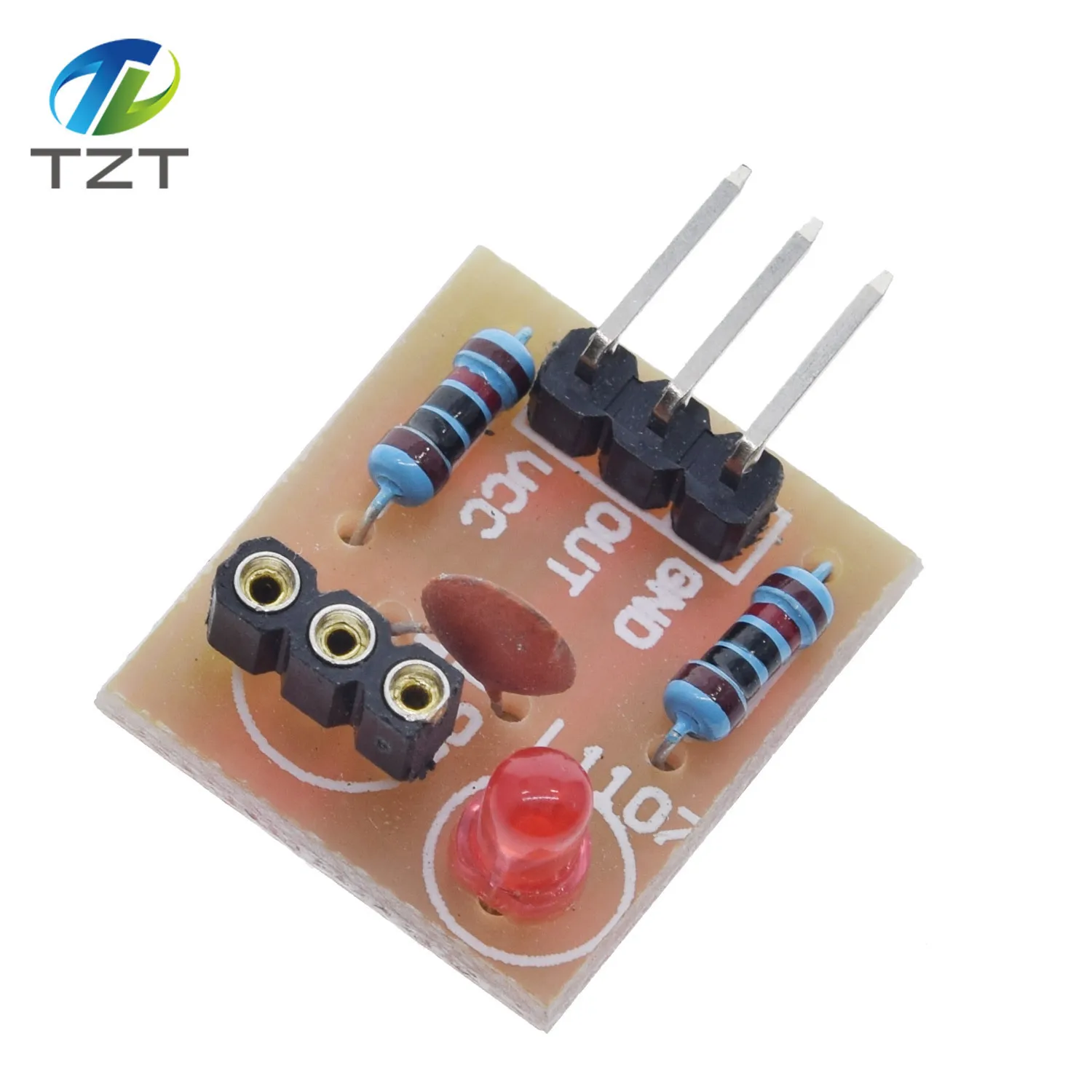 TZT лазерный приемник модуль датчика немодулятор трубка лазерный датчик модуль реле высокий уровень низкий уровень для Arduino 5 В