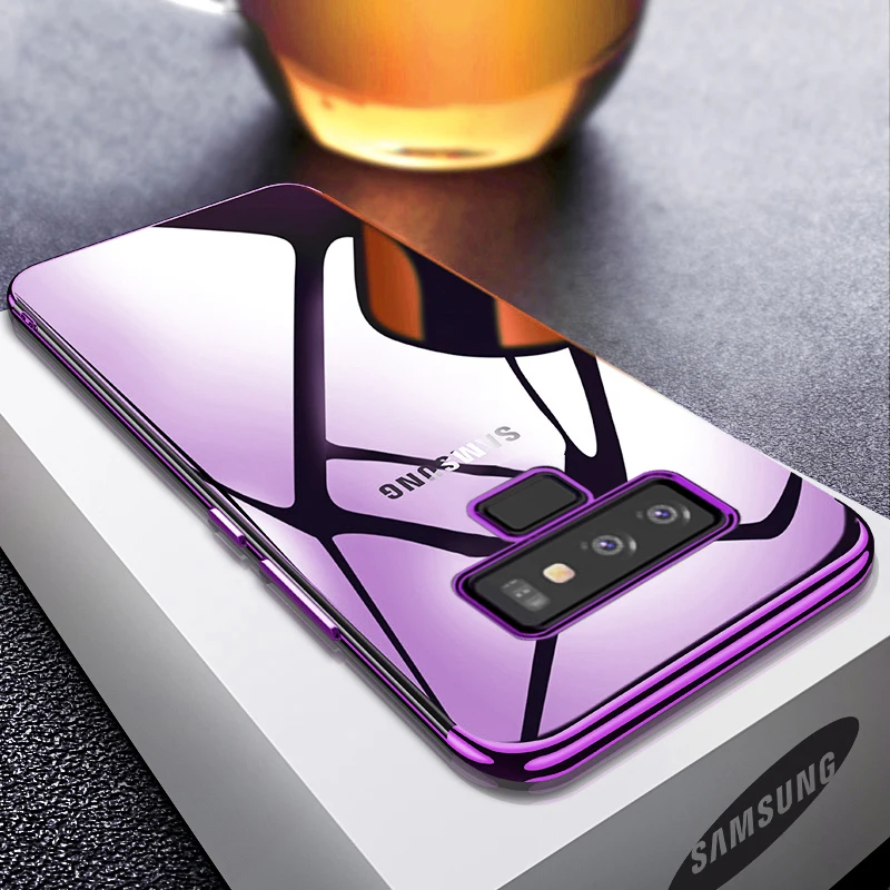 

Luxury Ultra-thin Shockproof Transparent Soft TPU Case For Samsung Galaxy Note 9