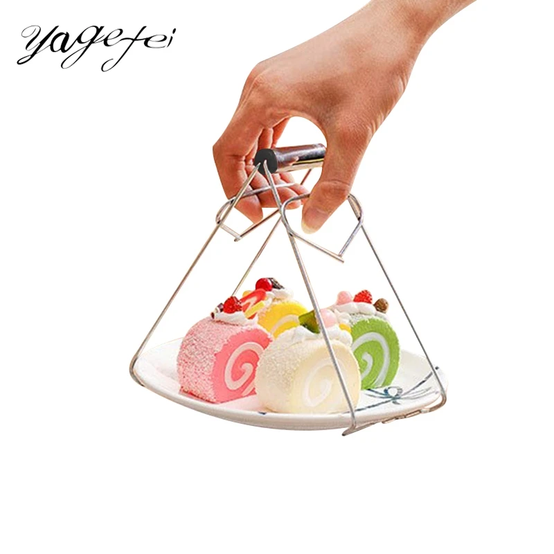 

Stainless Steel Hot Bowl Clip Foldable Hot Dish Plate Clamp Hot Pot Clips Kitchen Anti-hot Dishes Bowls Clip Kitchen Accessories