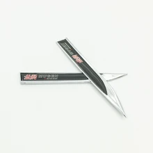 Горячая Новинка 1 пара металлическая, для машины Автомобильная боковая наклейка эмблема бейджи, наклейки мотора спорта Для Mugen Honda Accord Civic FIT JAZZ