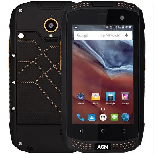 original AGM A2 IP68 Waterproof Shockproof 4G OTG NFC Smartphone Qualcomm MSM8909 Quad Core Cell phone