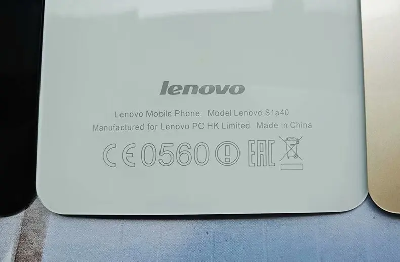 S1a40 оригинальный корпус для Lenovo Vibe S1 A40 стеклянная задняя крышка батарейного