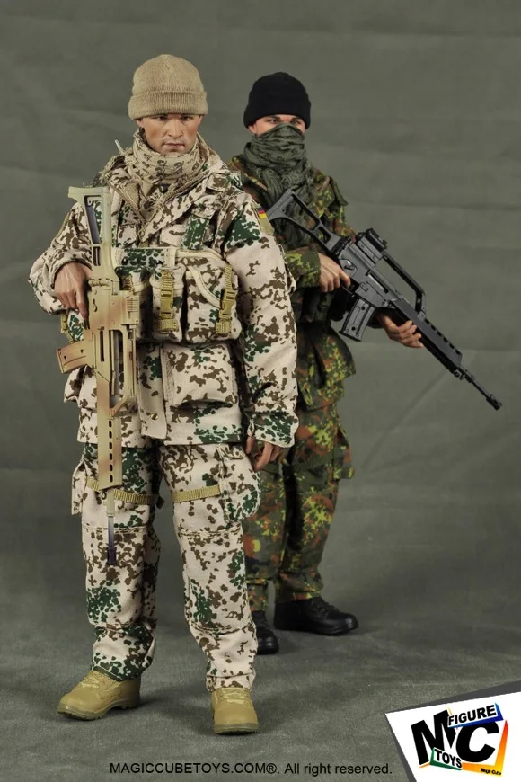 Игрушки MC MCM-011D Ksk-desot Flecktarn Набор для 12 дюймов фигурки DIY