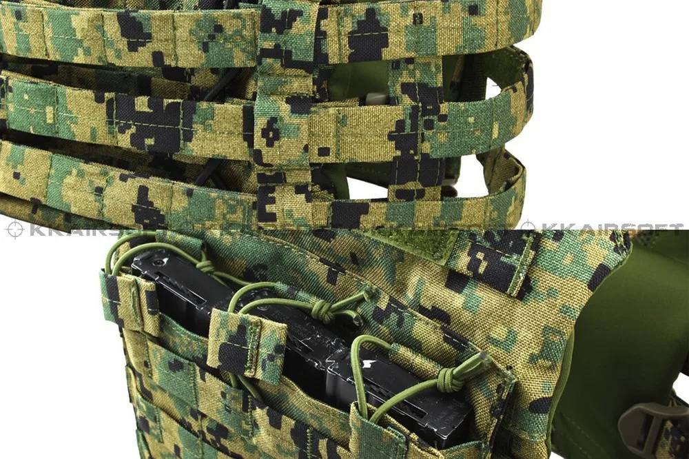 Военный Тактический Жилет molle 1000D Airsoft Emerson JPC тактический жилет простая версия(AOR1 AT Marpat Woodland) em7344e