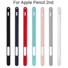 Мягкий силиконовый чехол колпачок для наконечника рукавом Обёрточная бумага Совет держатель для Apple Pencil 2 iPad Pro ручка-стилус крышка