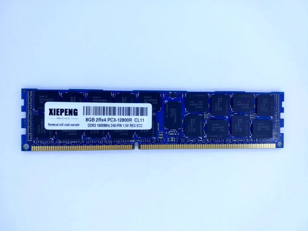 DDR3 1333MHz 10600R 16GB 4GB Серверная память 8GB 2Rx4 PC3-12800R 1600MHz REG ECC ram 1,5 v Register RDIMM для сервера и рабочей станции