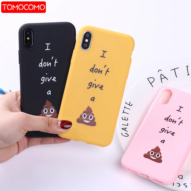 

Funny Expression Cartoon Emoji Cute Soft Matte Silicone Candy Case Coque For iPhone 11 Pro 6 6S 8 8Plus X XR XS Max 7 7Plus