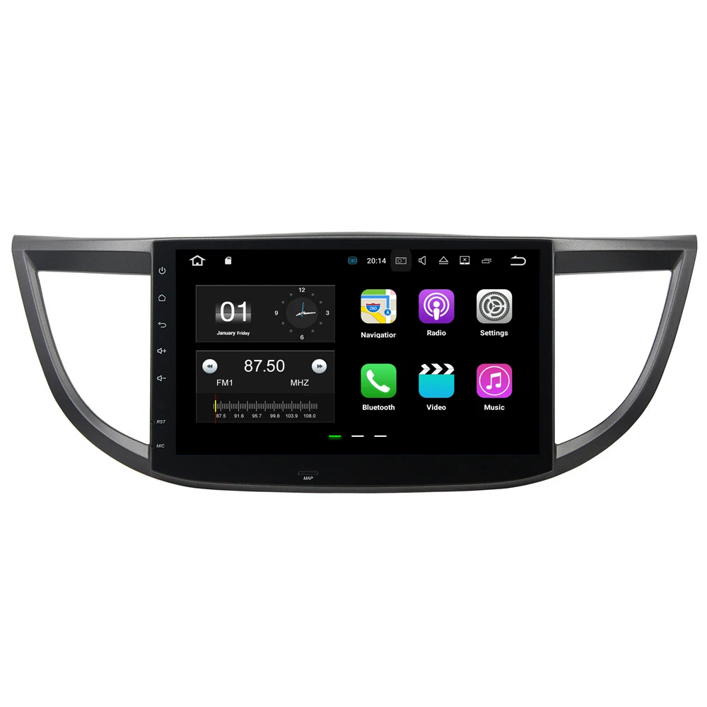 

10.1 Android 8.1.0 Car Head Unit GPS Player For Honda CRV 2012-2015 Radio Video Player GPS Navigation Car Stereo 1 Din In Dash