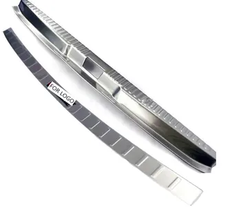 

Rear Bumper Protector Sill Foot Plate 2 pcs / set For Renault captur 2014 2015 2016