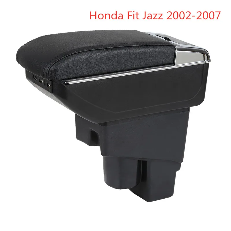 

Arm Rest Rotatable For Honda Fit Jazz 2002-2007 Hatchback Center Centre Console Storage Box Armrest 2003 2004 2005 2006 2007