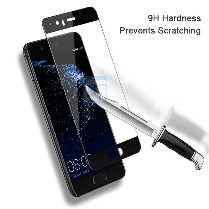 Защитная пленка для экрана с полным покрытием закаленное стекло huawei nova 2 p8 p9 p10 plus