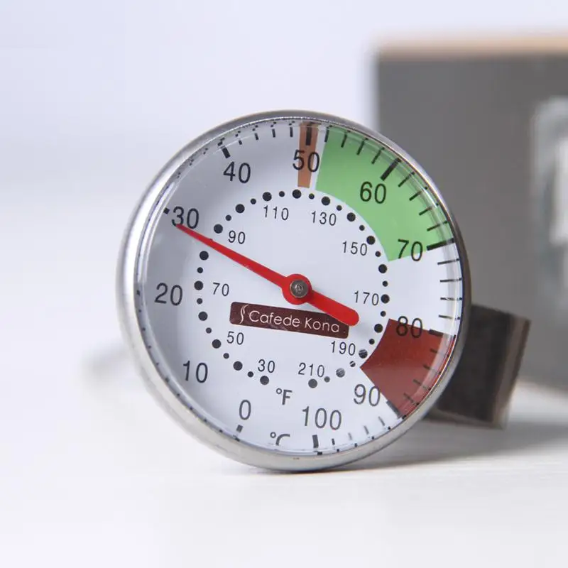 Instant Read Coffee Cooking Milk Frothing Mechanical Type Thermometerin Temperature Gauges from