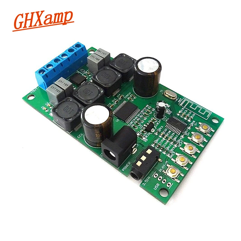 

TPA3118 D2 Bluetooth 4.2 Amplifier Board 8ohm 30W+30W With AUX Input 2.0 Bluetooth Power Amplifier Finished Board DC 8-24V 1pc