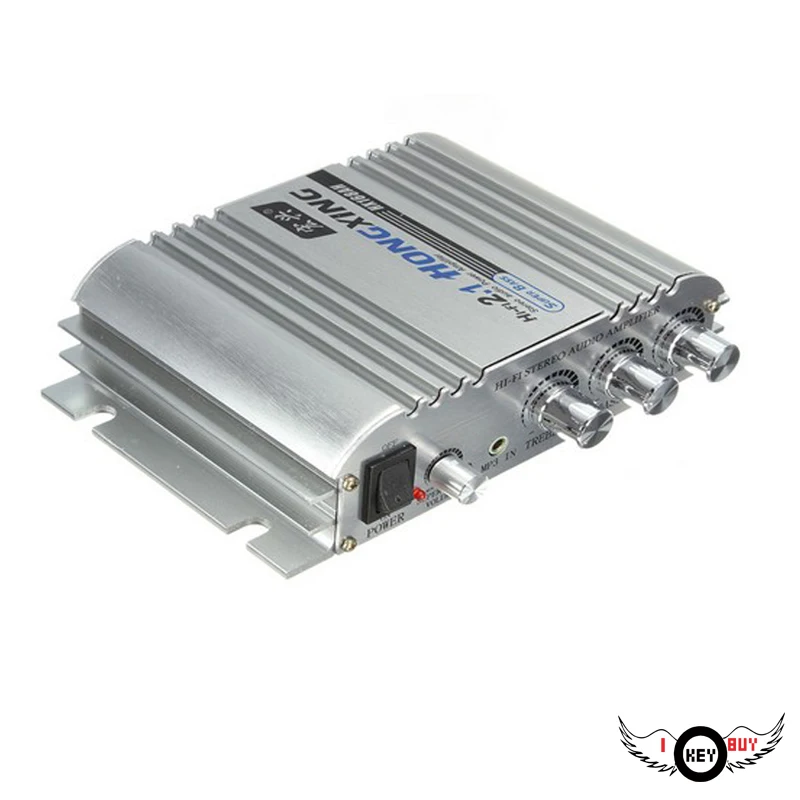 

Hot Selling 12V Car 2.1-Channel High-Fidelity Audio Car Subwoofer Amplifier 300W High-Power Amplifier Home Speaker MP3 Aluminum