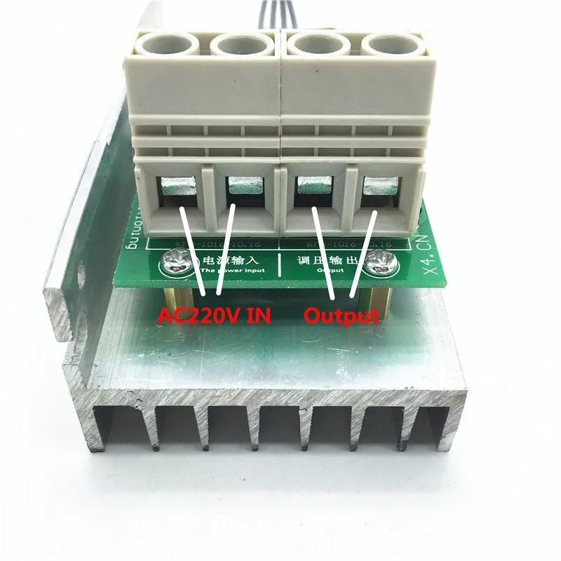 AC 220V 10000W 80A цифровой контроль SCR Электронный регулятор напряжения 10-220V регулятор скорости Диммер термостат+ цифровой измеритель(6,5