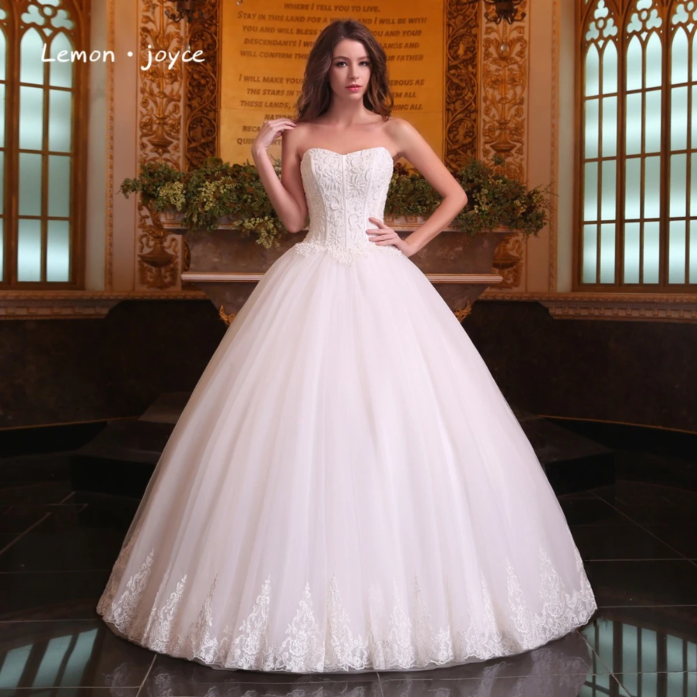 modern strapless wedding dresses