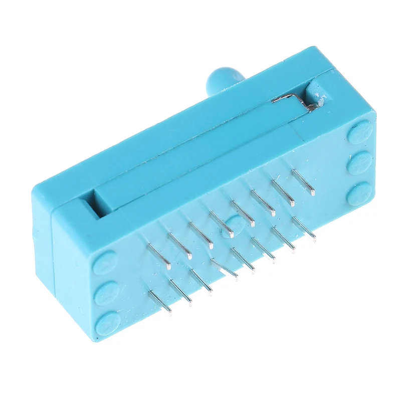 Тестовый адаптер pbt Green Dip16 Zif с разъемом Ic на молнии 16 p контактный разъем Dip Pin 2 54