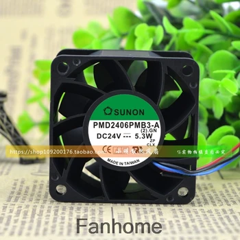 

For original SUNON PMD2406PMB3-A 24V 5.3W Siemens inverter dedicated cooling fan
