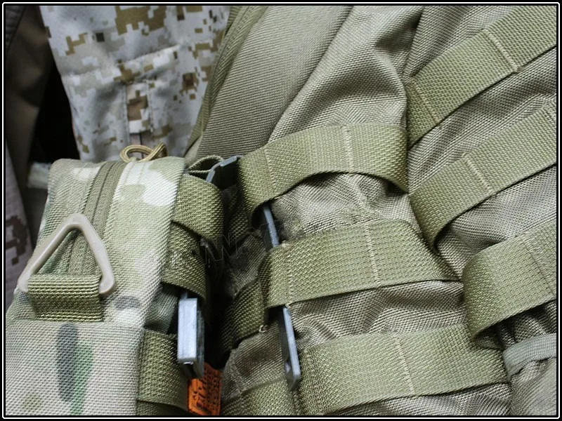 Malice clip for MOLLE System 5 Long 4 packs OD green [BD8231] (6)