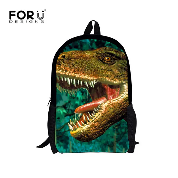 FORUDESIGNS/3D Zoo животных школьные ранцы для мальчиков крутой динозавр Тигр лошадь школьная сумка с рисунком "Сова" Детская сумка для книг Детский рюкзак для подростков - Цвет: 3188C