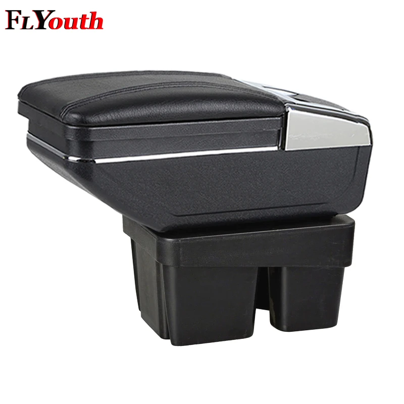 

Car Armrest Box Car Styling Central Store Content Box Cup Holder Interior Car-Styling For Volkswagen Golf 7 2015 2016 2017