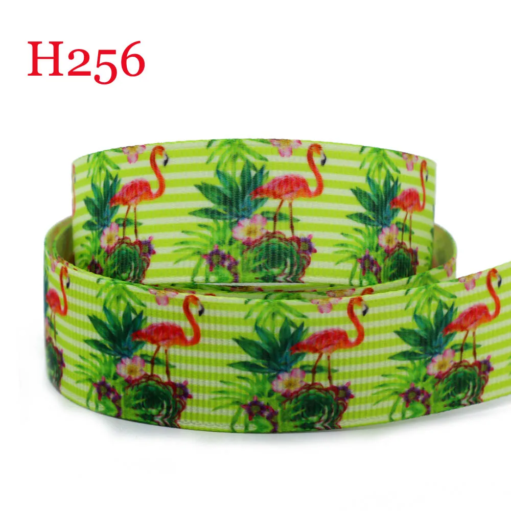 

2 Yards 5 Yards Printed Grosgrain Ribbon Lotus 22mm 7/8" (7/8")
