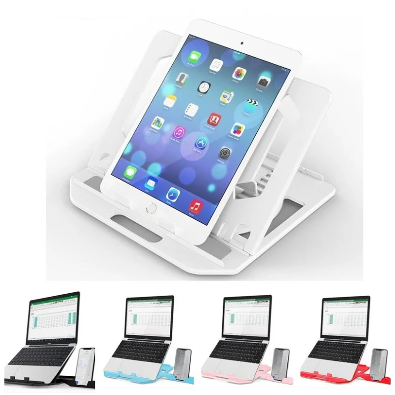 

Folding stand for 9.7 10 10.5 11 12 inch ipad Tablet PC,Desktop office lazy man portable bracket fit for Laptop