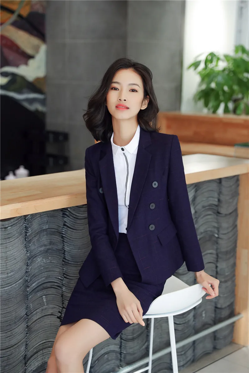 High Quality Fabric 2019 Fall Winter Blazers Suits With