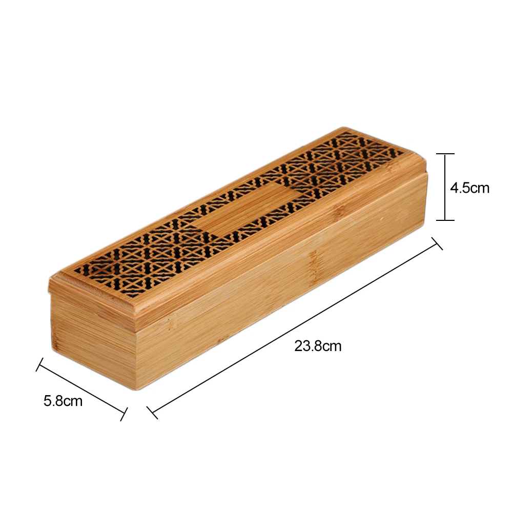 Двухслойная деревянная коробка для благовоний, высококачественный контейнер для благовоний, держатель для благовоний, коробка для хранения, Прямая поставка