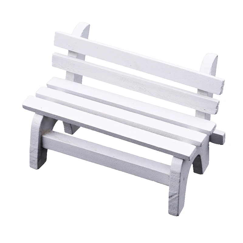 mini wooden bench