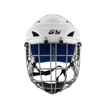 

2019 Latest professional universal ice hockey helmet GY-PH9500-C with PP outer shell &light full cover cage