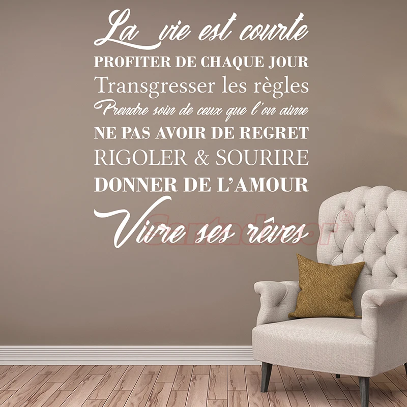 Pegatinas De Vinilo Para Decoracion De Pared Calcomania Artistica Para Sala De Estar Poster Para Decoracion Del Hogar Adhesivos Para Pared Aliexpress