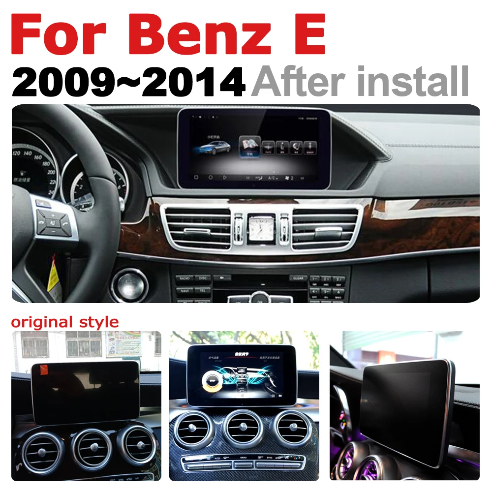 Sale For Mercedes Benz E Class 2009~2014 NTG Car Audio Android GPS Navigation WiFi 3G 4G Multimedia player Bluetooth 1080P 2
