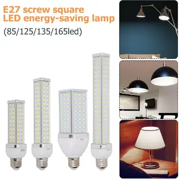 

E27 LED Lamp Square Corn Bulb SMD 2835 85 125 135 165LED Lamp Chandelier Candle Light New Arrival Energy-Saving Light