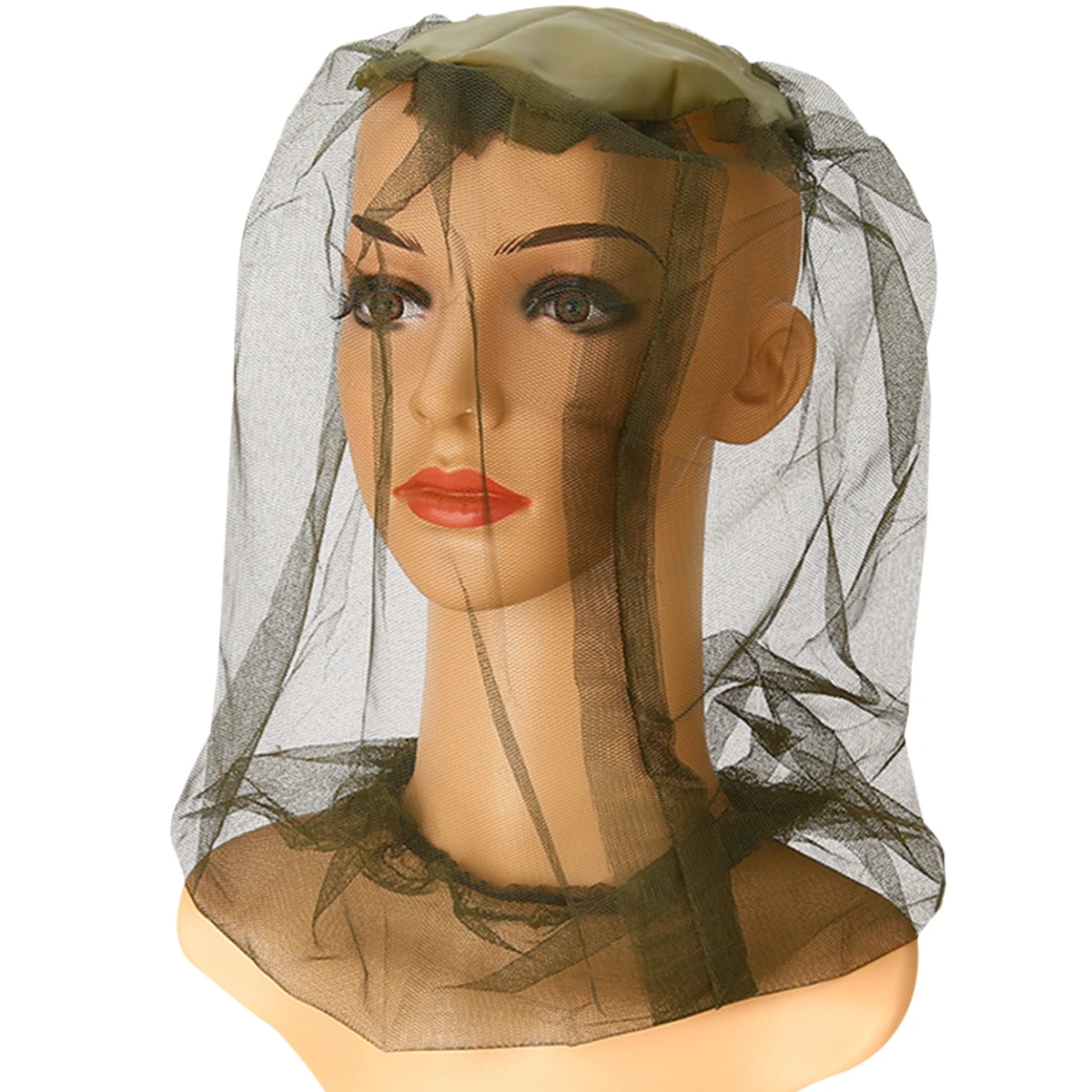 

Outdoor Tools Mosquito Hat Net Head Protector Mosquito Bee Insect Mesh Head Face Protector Fishing Hunting Net Hat Mask Caps