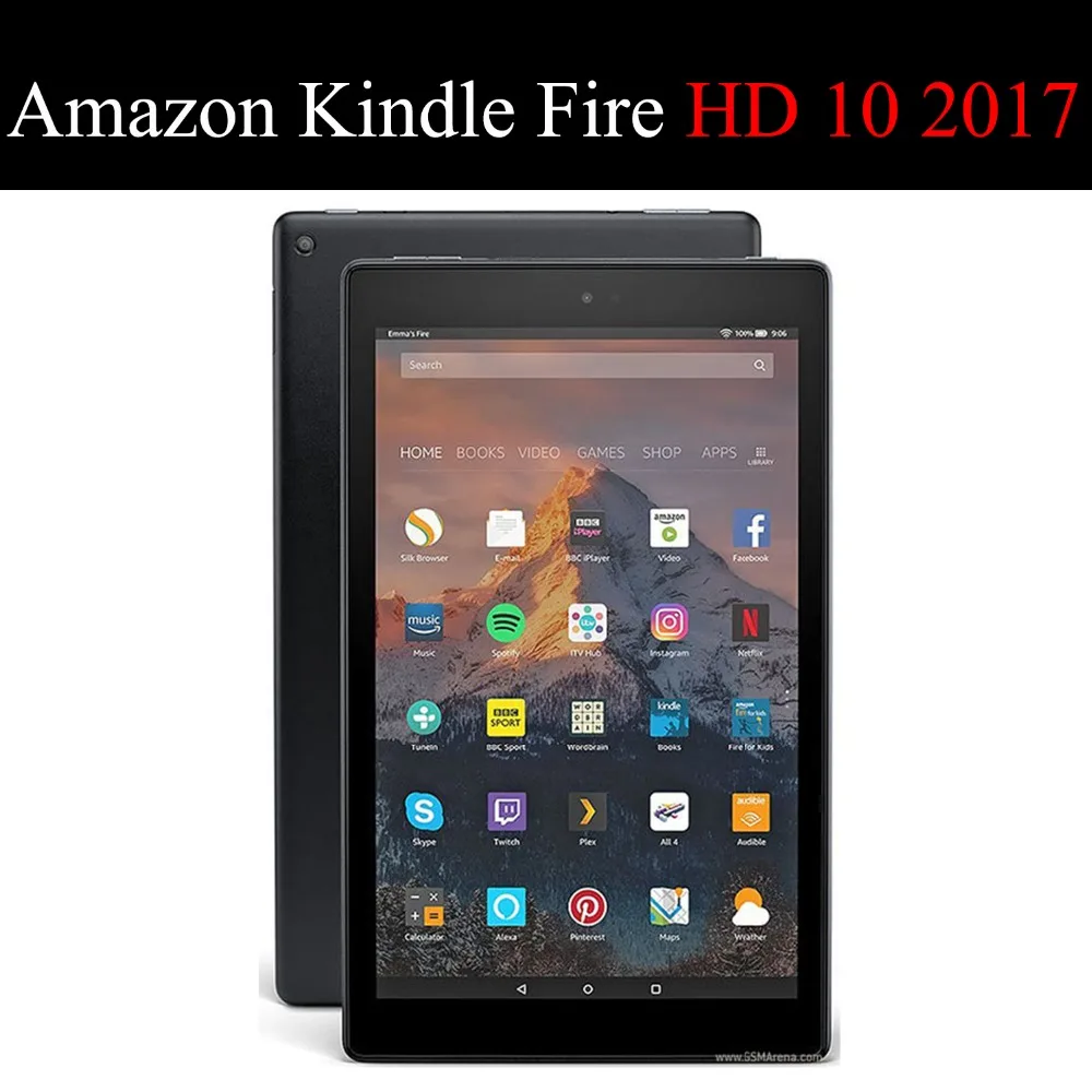 AXD флип чехол для Amazon Kindle Fire HD 10 10,1-дюймовый кожаный защитный чехол крышка Подставка fundas capa карты для HD10 4G, Wi-Fi