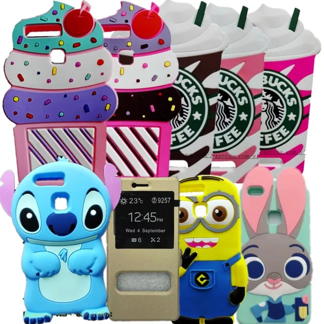 Huawei p9 lite case cute cartoon 3d minnie mouse soft rubber silicon ... Case in 3d