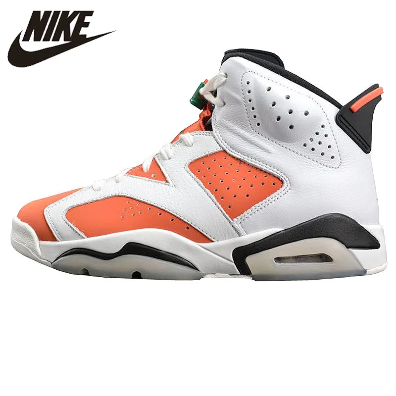 

Nike AIR JORDAN 6 Gatorade Gatorade Men's Air Cushion Basketball Shoes Sports Shoes, Original Outdoor Shoes 384664 145