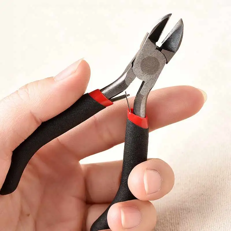 

5pcs Jeweler Pliers DIY Tool Set Round Long Bent Daigonal Side Cutter End Cutting Nose Jewelry Making Beading Wire LB88