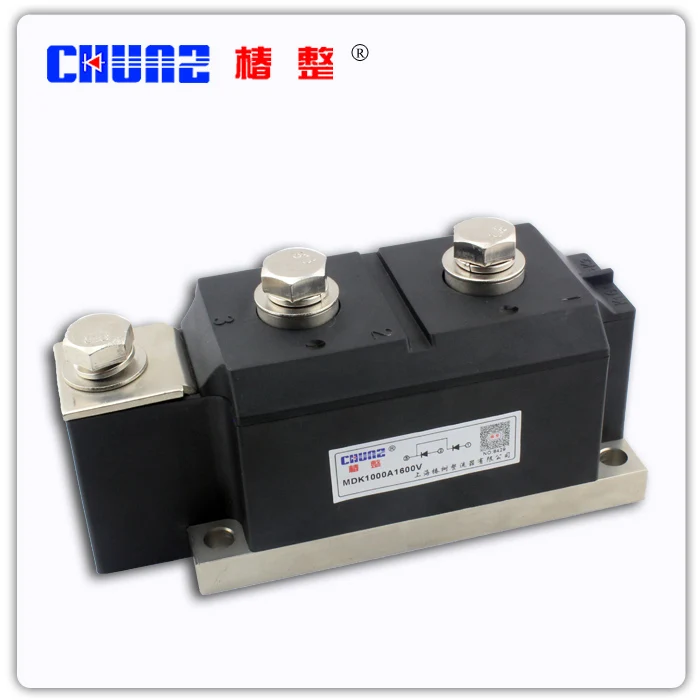 

[ZOB] RELAY - Chunshu rectifier diode module MDK1000A1600 anti common photovoltaic power station accessories