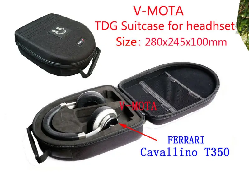 

Коробка для наушников V-MOTA TDG, совместимая с наушниками Yamaha MT220,JVC HA-SX100A HA-SW01 02,SHURE SRH840